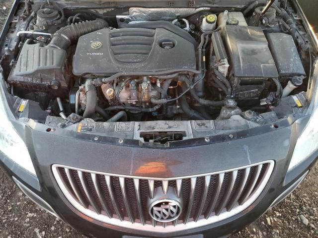 2G4GV5GV3D9236907 - 2013 BUICK REGAL GS BLACK photo 11