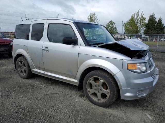 5J6YH18917L000970 - 2007 HONDA ELEMENT SC SILVER photo 4