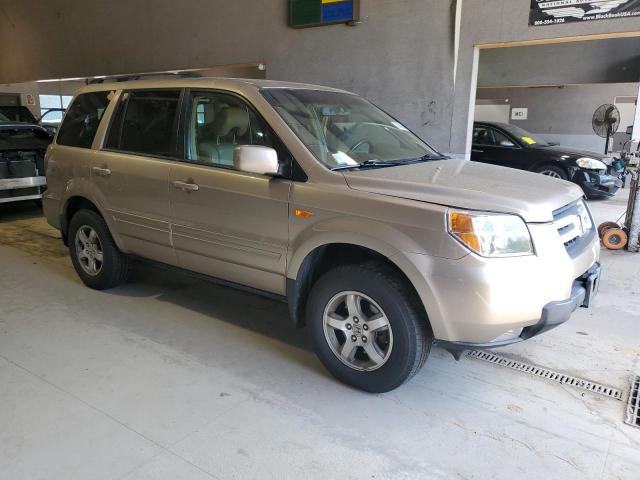 5FNYF18567B006422 - 2007 HONDA PILOT EXL BEIGE photo 4