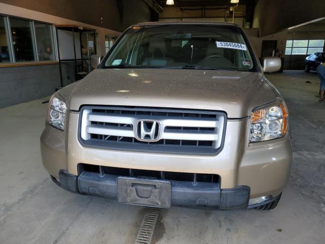 5FNYF18567B006422 - 2007 HONDA PILOT EXL BEIGE photo 5