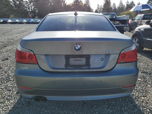 WBANW1C53AC165491 - 2010 BMW 535 I GRAY photo 6