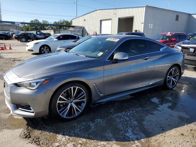 JN1EV7KK9MM410618 - 2021 INFINITI Q60 LUXE SILVER photo 1