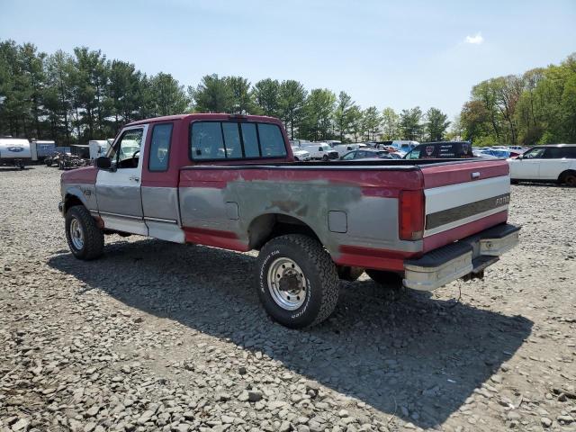 1FTHX26F3SKB42193 - 1995 FORD F250 MAROON photo 2