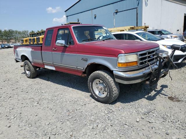 1FTHX26F3SKB42193 - 1995 FORD F250 MAROON photo 4