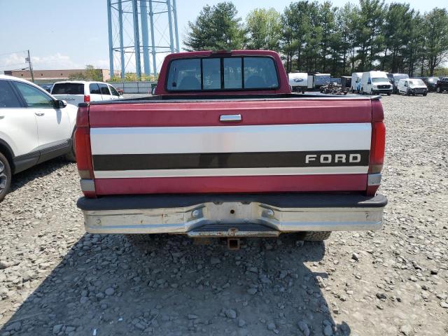 1FTHX26F3SKB42193 - 1995 FORD F250 MAROON photo 6