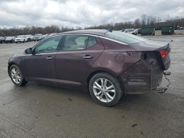 5XXGN4A75CG021366 - 2012 KIA OPTIMA EX 勃艮第红 照片 2