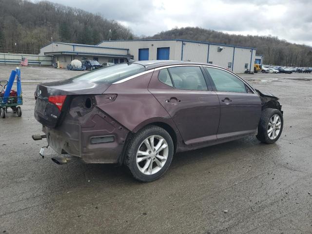 5XXGN4A75CG021366 - 2012 KIA OPTIMA EX 勃艮第红 照片 3