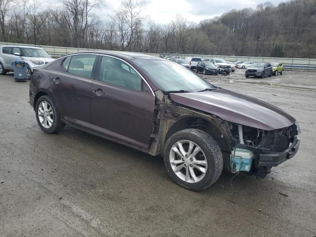 5XXGN4A75CG021366 - 2012 KIA OPTIMA EX 勃艮第红 照片 4