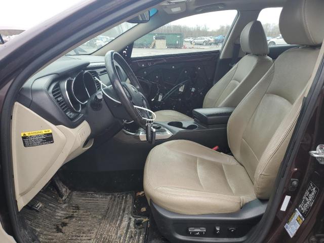 5XXGN4A75CG021366 - 2012 KIA OPTIMA EX 勃艮第红 照片 7