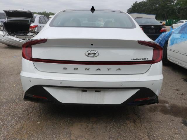 5NPEH4J22MH104326 - 2021 HYUNDAI SONATA LIMITED WHITE photo 6