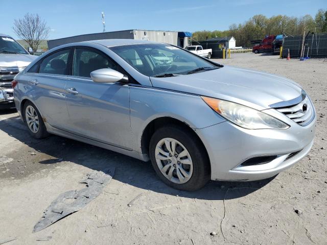 5NPEB4ACXBH255549 - 2011 HYUNDAI SONATA GLS SILVER photo 4