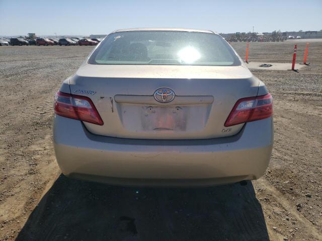 4T1BE46K07U652206 - 2007 TOYOTA CAMRY CE GOLD photo 6