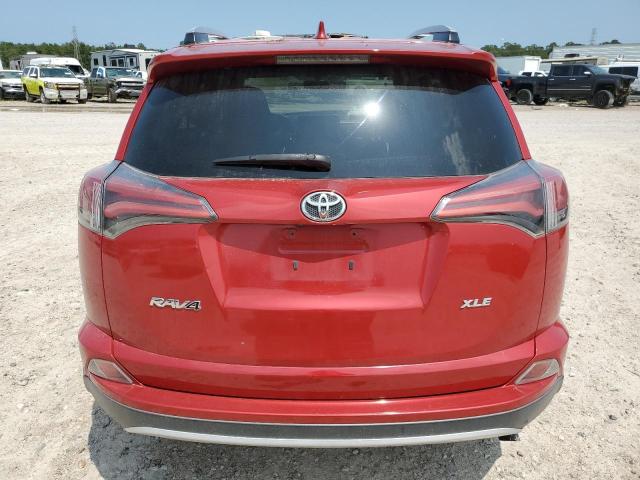 2T3WFREVXGW250921 - 2016 TOYOTA RAV4 XLE RED photo 6