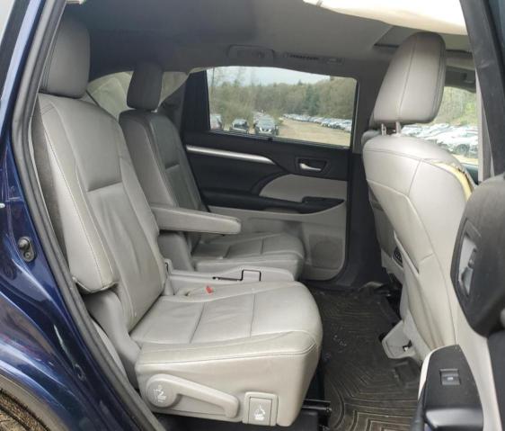 5TDJKRFH2FS199039 - 2015 TOYOTA HIGHLANDER XLE BLUE photo 11