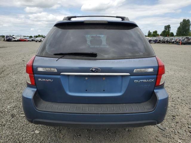 4S4BP61C787315781 - 2008 SUBARU OUTBACK 2.5I BLUE photo 6