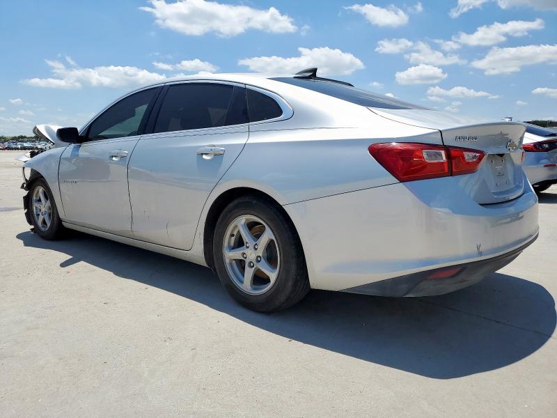 1G1ZB5ST2JF177646 - 2018 CHEVROLET MALIBU LS ვერცხლისფერი ფოტო 2