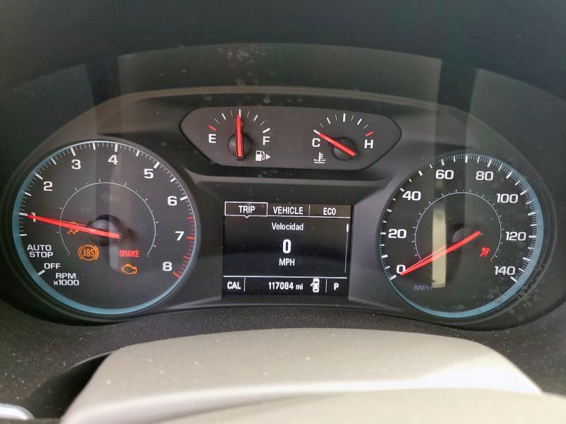 1G1ZB5ST2JF177646 - 2018 CHEVROLET MALIBU LS ვერცხლისფერი ფოტო 9