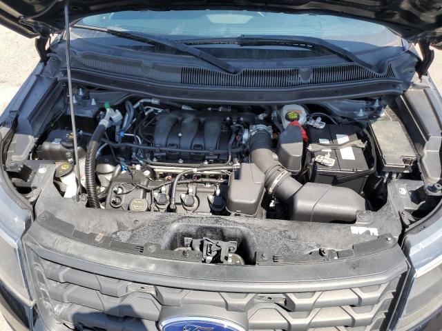 1FM5K8AR3JGC17753 - 2018 FORD EXPLORER POLICE INTERCEPTOR أسود صورة 11