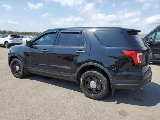 1FM5K8AR3JGC17753 - 2018 FORD EXPLORER POLICE INTERCEPTOR أسود صورة 2