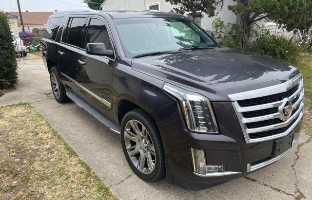 1GYS4HKJ4FR231273 - 2015 CADILLAC ESCALADE ESV LUXURY CHARCOAL photo 1