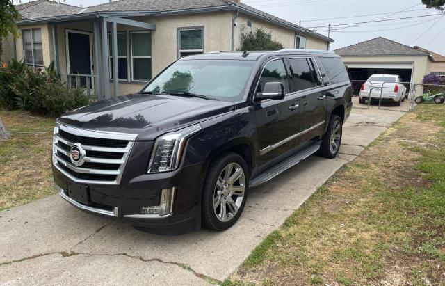 1GYS4HKJ4FR231273 - 2015 CADILLAC ESCALADE ESV LUXURY CHARCOAL photo 2