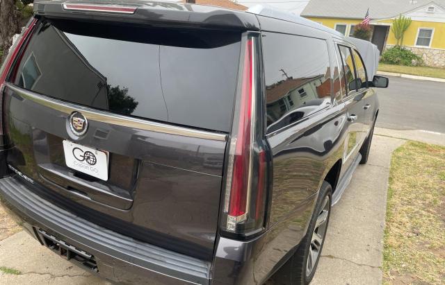 1GYS4HKJ4FR231273 - 2015 CADILLAC ESCALADE ESV LUXURY CHARCOAL photo 4