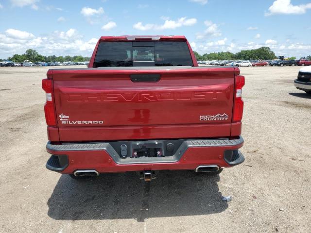 1GCUYHED5LZ161688 - 2020 CHEVROLET SILVERADO K1500 HIGH COUNTRY BURGUNDY photo 6