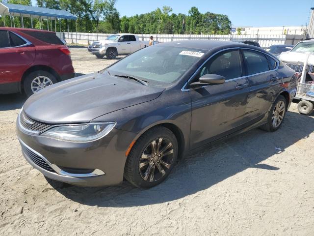 1C3CCCAG1GN143915 - 2016 CHRYSLER 200 LIMITED GRAY photo 1