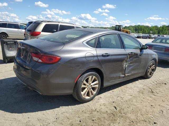 1C3CCCAG1GN143915 - 2016 CHRYSLER 200 LIMITED GRAY photo 3
