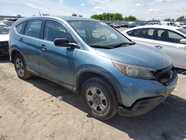 2HKRM3H39EH516363 - 2014 HONDA CR-V LX BLUE photo 4