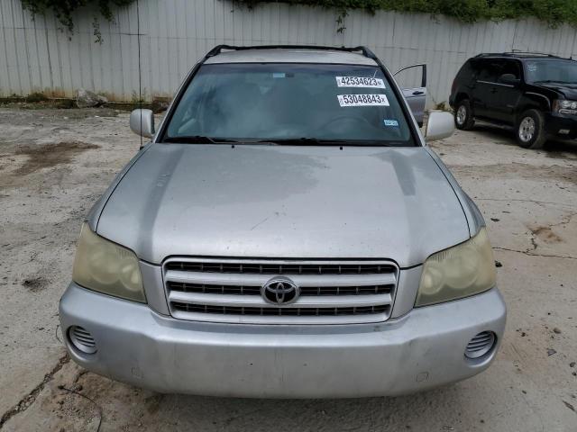 JTEGD21A730052327 - 2003 TOYOTA HIGHLANDER SILVER photo 5