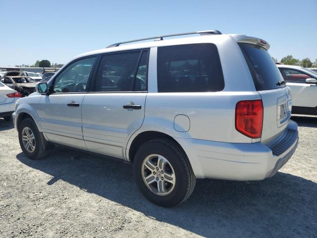 2HKYF186X4H589230 - 2004 HONDA PILOT EXL SILVER photo 2