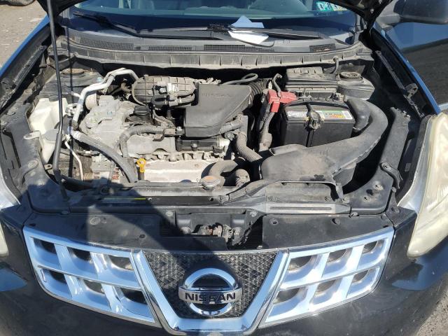 JN8AS5MV6DW653554 - 2013 NISSAN ROGUE S BLACK photo 11