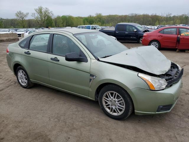 1FAHP35N48W214735 - 2008 FORD FOCUS SE GREEN photo 4