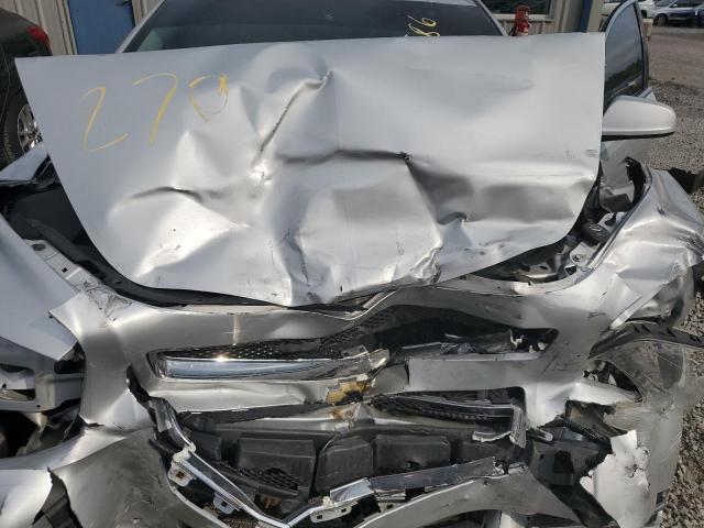 1G1ZC5EUXCF304986 - 2012 CHEVROLET MALIBU 1LT SILVER photo 11