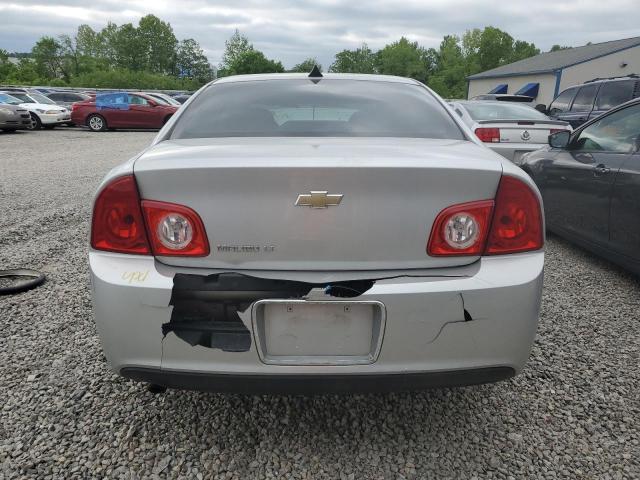 1G1ZC5EUXCF304986 - 2012 CHEVROLET MALIBU 1LT SILVER photo 6