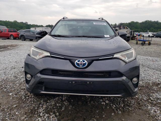 JTMRJREV0GD000855 - 2016 TOYOTA RAV4 HV XLE GRAY photo 5