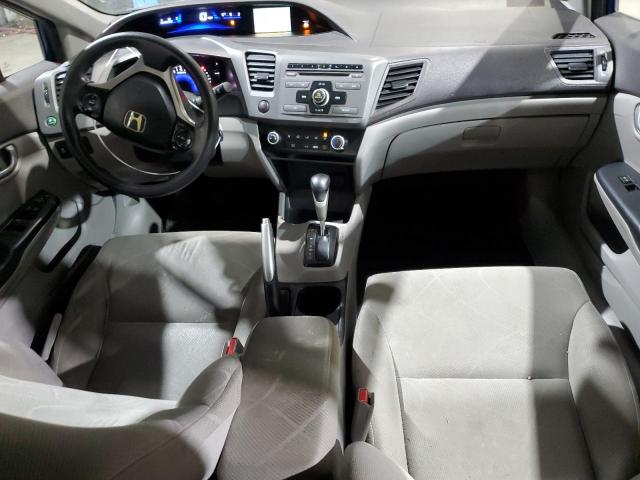 19XFB2F57CE341345 - 2012 HONDA CIVIC LX ლურჯი ფოტო 8