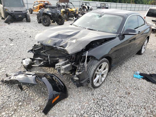 WBA1G9C55FVX96569 - 2015 BMW 228 XI SULEV BLACK photo 2