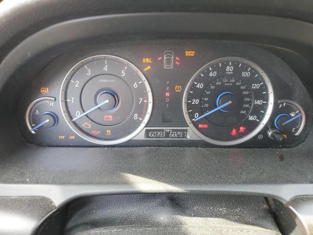 5J6TF1H53EL000639 - 2014 HONDA CROSSTOUR EXL შავი ფოტო 9