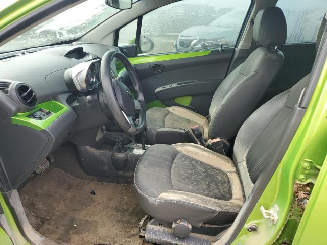 KL8CD6S9XEC506904 - 2014 CHEVROLET SPARK 1LT GREEN photo 7