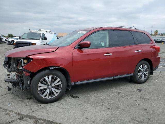 5N1DR2MN9JC610113 - 2018 NISSAN PATHFINDER S RED photo 1