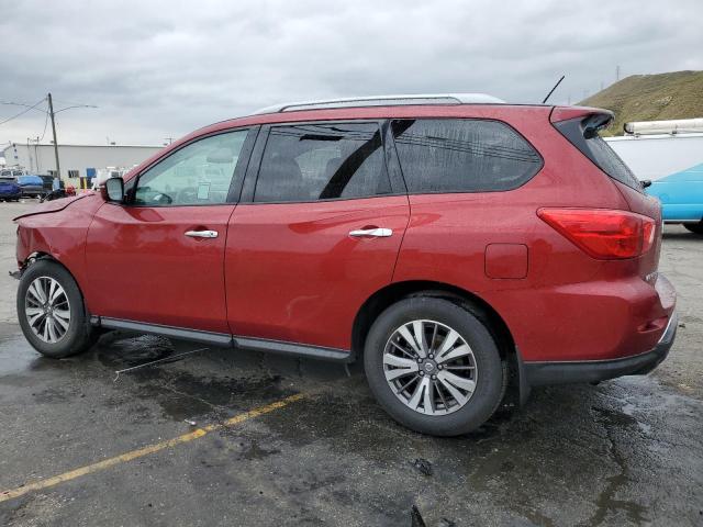 5N1DR2MN9JC610113 - 2018 NISSAN PATHFINDER S RED photo 2