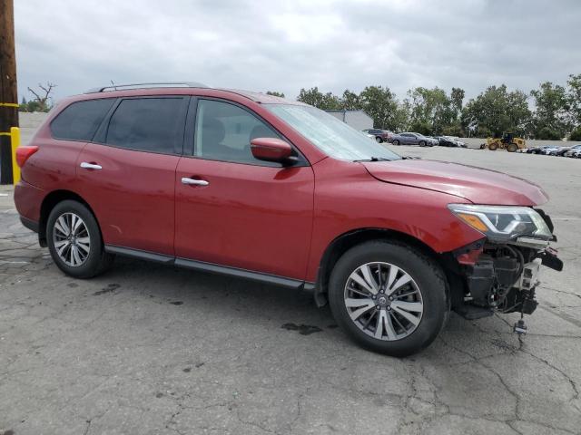 5N1DR2MN9JC610113 - 2018 NISSAN PATHFINDER S RED photo 4