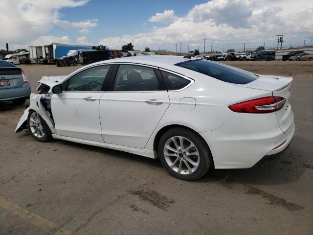 3FA6P0SU6LR222705 - 2020 FORD FUSION TITANIUM WHITE photo 2