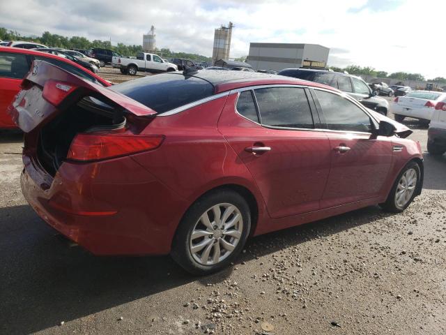 5XXGN4A75FG505042 - 2015 KIA OPTIMA EX RED photo 3