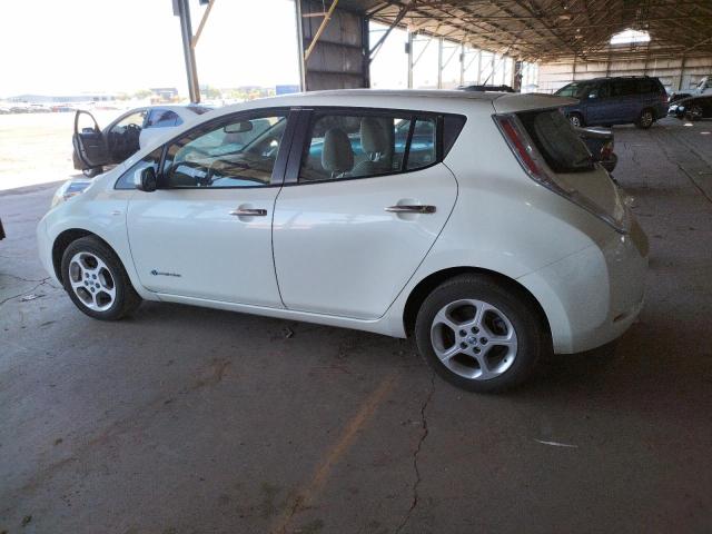 JN1AZ0CP2BT002176 - 2011 NISSAN LEAF SV CREAM photo 2