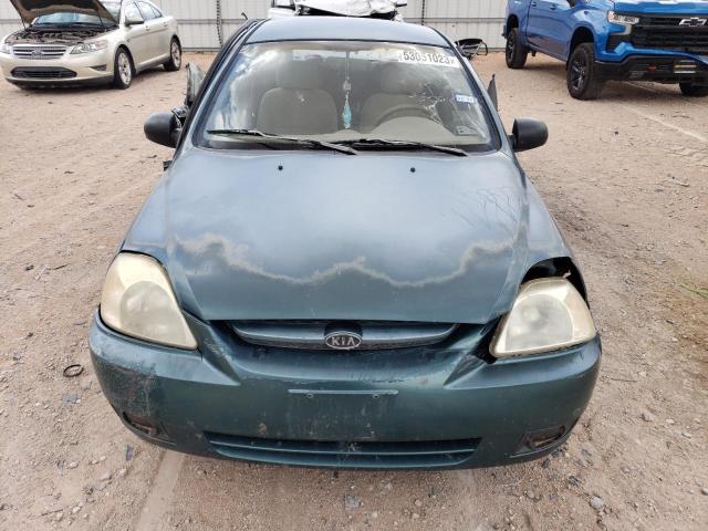 KNADC125836216779 - 2003 KIA RIO GREEN photo 5