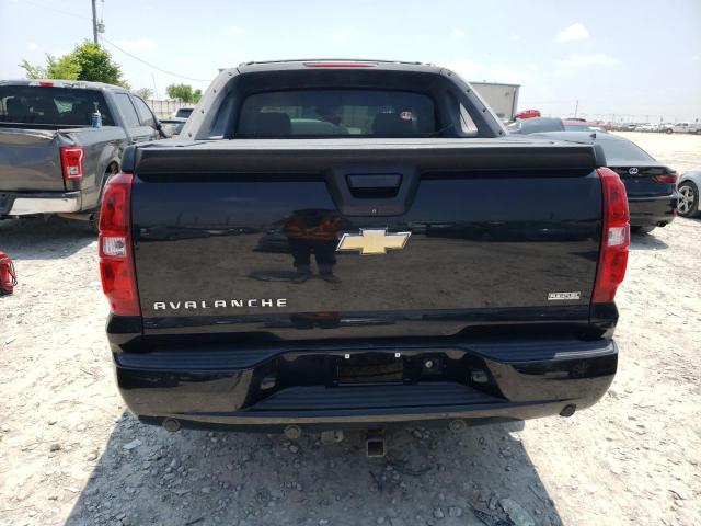 3GNNCFE07AG196273 - 2010 CHEVROLET AVALANCHE LT BLACK photo 6