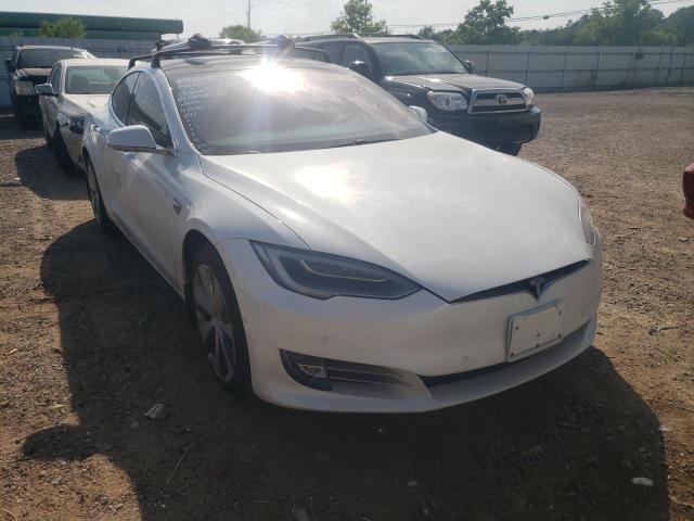 5YJSA1E29MF424161 - 2021 TESLA MODEL S Սպիտակ լուսանկար 1